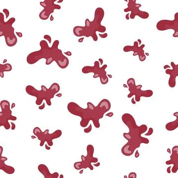 Splash colorful spot. Seamless pattern. Illustrazione stock