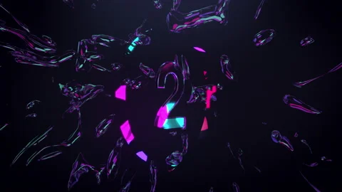 Splash Countdown 02 Stock Footage 149255432