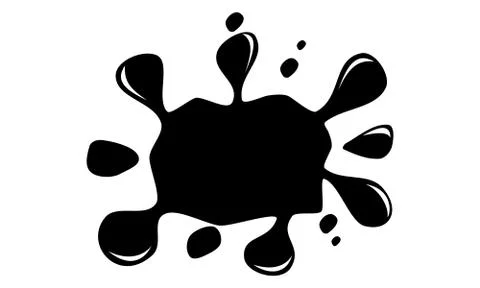 Splash Design Template Ilustración de archivo