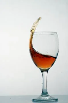 Splash of drink Stock Photos