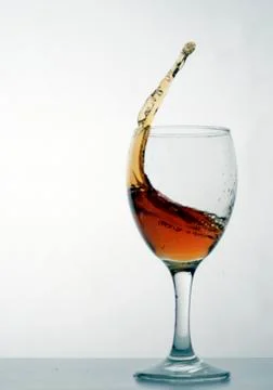 Splash of drink Stock Photos