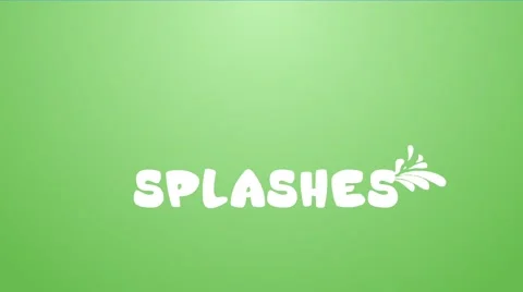 Splash elements Stock After Effects