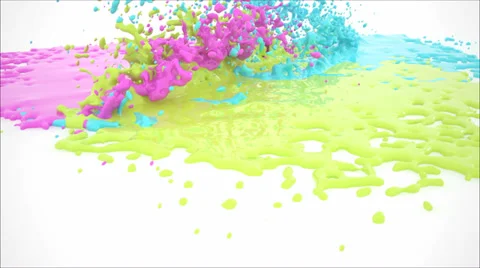 Splash Video stock 24830204