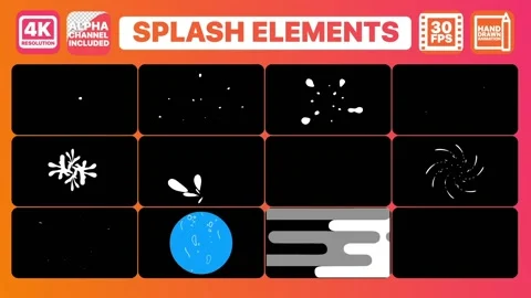 After Effects: Splash FX Pack After Effects #152161105