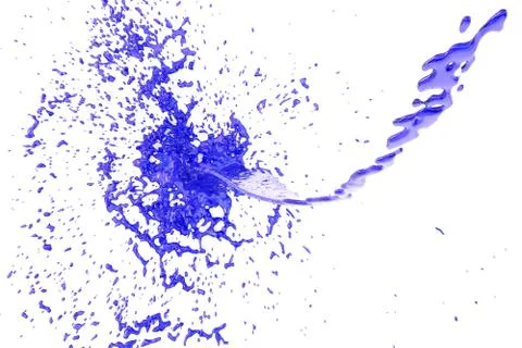 Splash Illustrazione stock