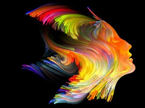 Splash of Imagination Stock Illustration