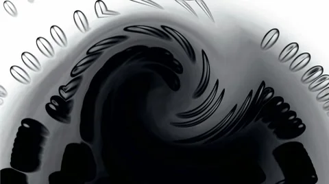 Splash ink water drops and surge,pearl necklace,pure dew,bubble and cell. Stock Footage