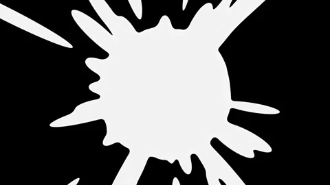 Splash matte Stock Footage 335781377