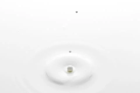 Splash of milk Stock Photos