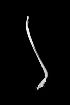 Splash of milk Stock Photos