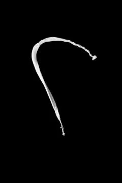 Splash of milk 库存照片