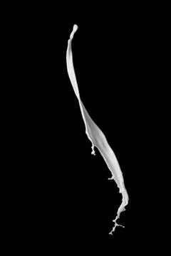 Splash of milk Stock Photos