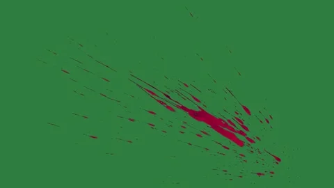 Splash Moving - Chroma Key Green Screen Footage Stock-Footage 338018198