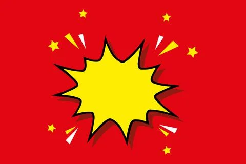 Splash offer, splash, flash advertising, sale offer Stock Illustration