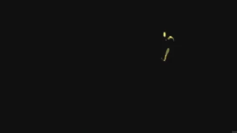 Splash overlay featuring bright yellow and teal light motion effects Stock Footage 346847734