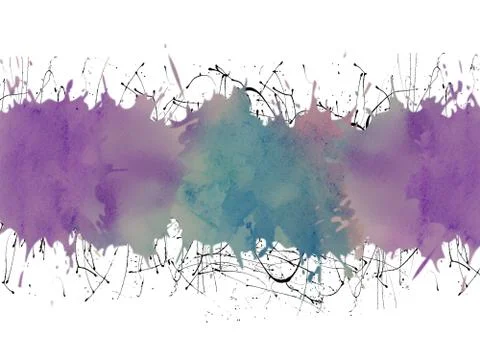 Splash paint, background, drops Stock Illustration