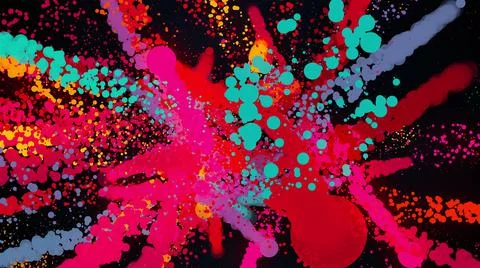 Splash particles 스톡 일러스트