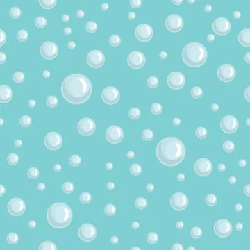 Splash pattern. Elegant retro seamless pattern with drops. Stock Illustration