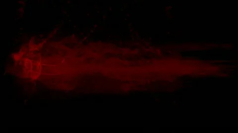 Splash red fluid,blood & plasma,liquid & ink. Stock Footage