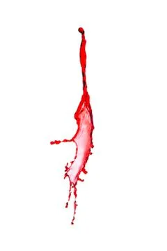 Splash of red wine Stock Photos