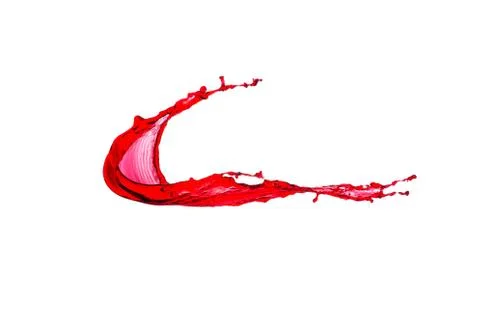 Splash of red wine Stock Photos