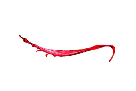 Splash of red wine Stock Photos