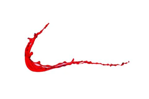 Splash of red wine Stock Photos