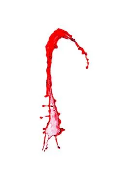 Splash of red wine 스톡 사진