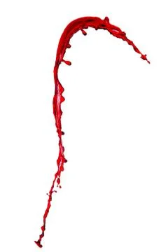 Splash of red wine Stock Photos