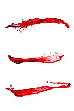 Splash of red wine 库存照片