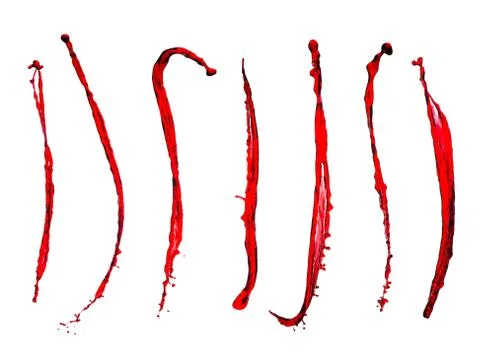 Splash of red wine Stock Photos