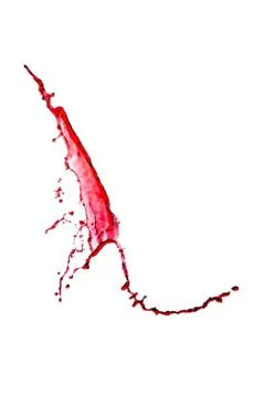 Splash of red wine Stock Photos