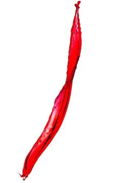 Splash of red wine Stock Photos