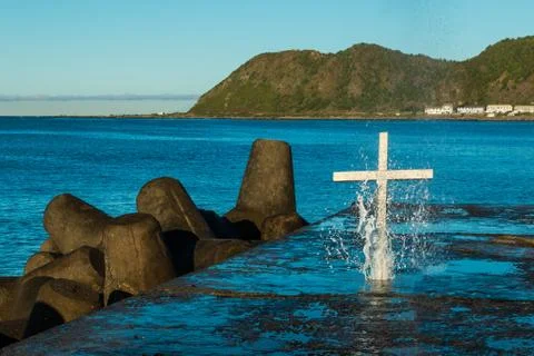 Splash of Salvation Stock Photos