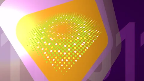 Splash screen. Abstract digital background for title, project, name, logo Stock Footage 277197259