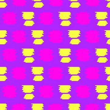 Splash seamless abstract pattern on violet wall Stock Illustration