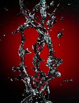 Splash streams Foto stock