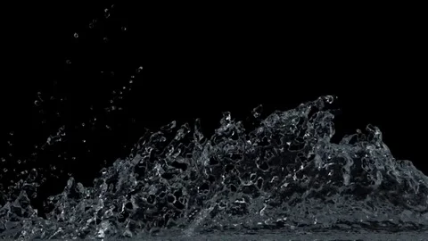 Splash Transition Stock Footage 84015995