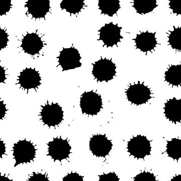 Splash vector seamless texture Ilustración de archivo