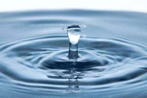 Splash of Water Drop Stock Photos