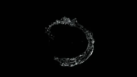Splash water Stock Footage 89676879