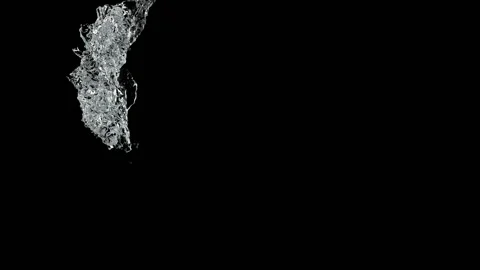 Splash water 스톡 동영상 89676898