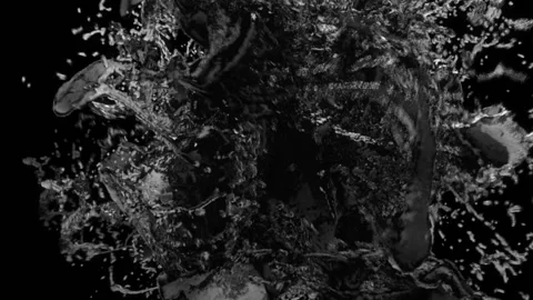 Splash water 스톡 동영상 89676974