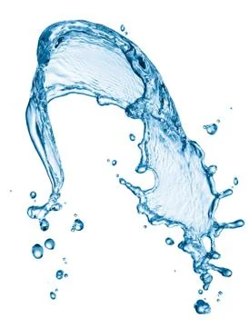 Splash of water Stock Illustration