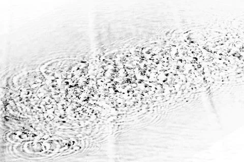 Splash of water. Inversion isolate on white background Stock Photos