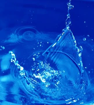 Splash of water Stock Photos