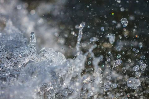 Splash water 스톡 사진
