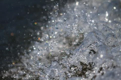 Splash water Foto stock
