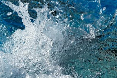 Splash of water Foto stock