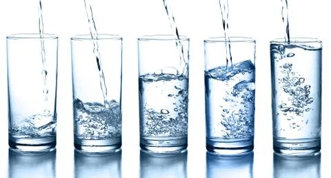 Splash water Stock Photos